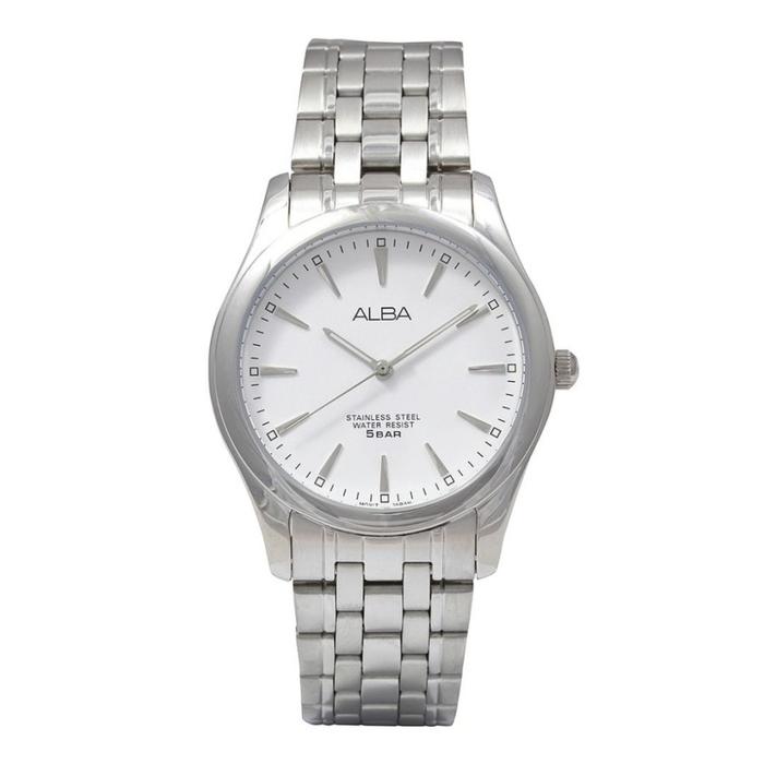 Alba Quartz Stainless Steel Silver ARSY17