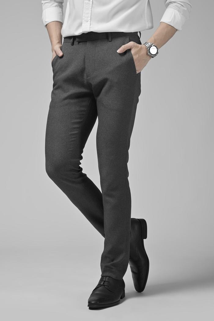 Celana Bahan Slimfit Peazy Pants Two Tone Celana Panjang Kantor Pria