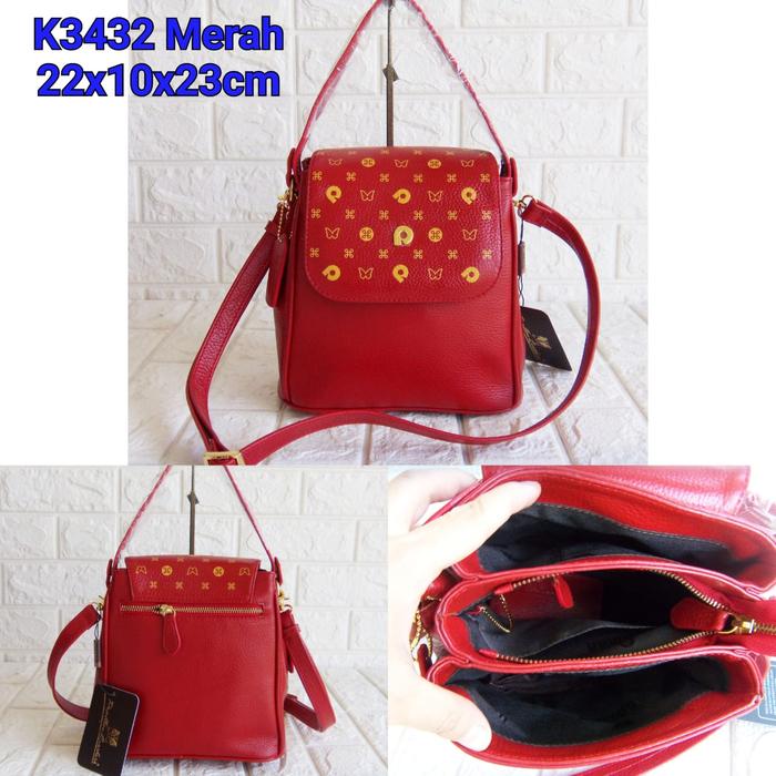 Tas Papilon Original K3432 Merah