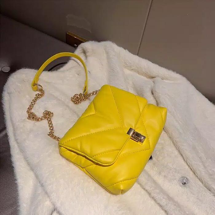 SZ092 Tas Selempang Zara Quilted Maxi Crossbody Bag tas selempang zara