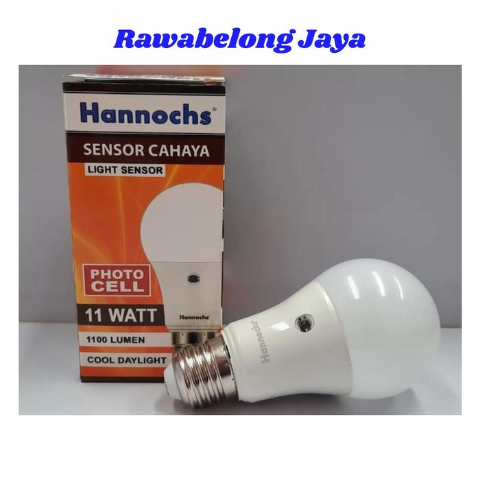 LAMPU LIGHT SENSOR HANNOCHS 11 WATT