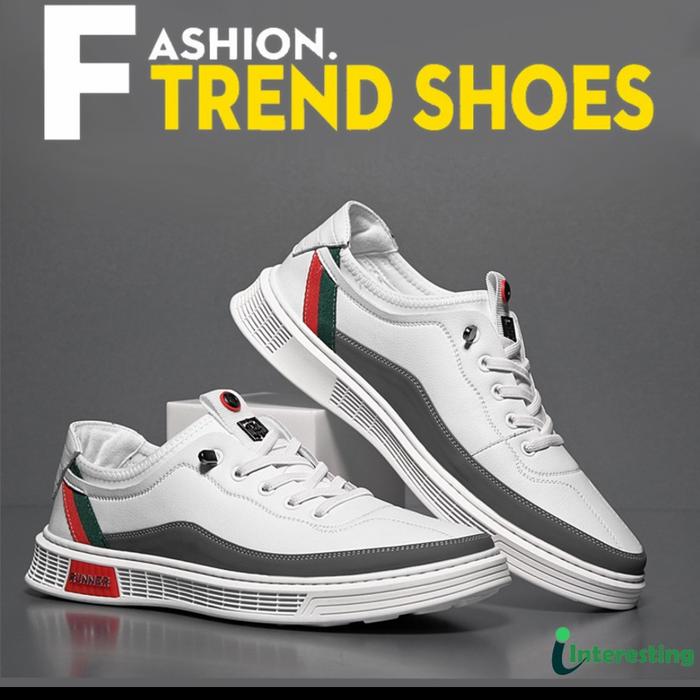 Sepatu Sneaker Pria Import - Sneaker Pria REVERSI RUNN F-925 Running