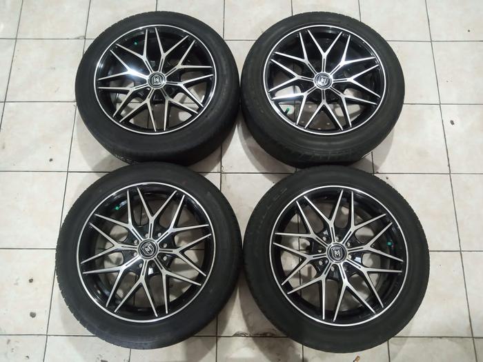 Velg dan Ban Ring 16 Velg Milano dan Ban Achilles 185 55 R16