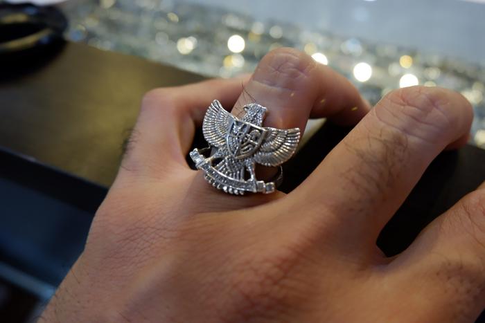 CINCIN PRIA GARUDA PANCASILA BURUNG GARUDA