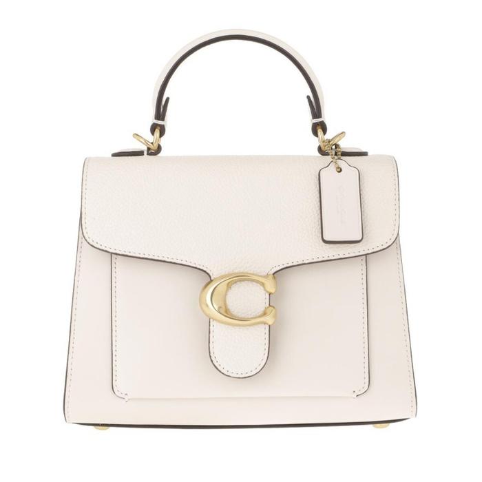 COACH TABBY TOP HANDLE 20 IN CROSSBODY WHITE BAG ORIGINAL FULLSET