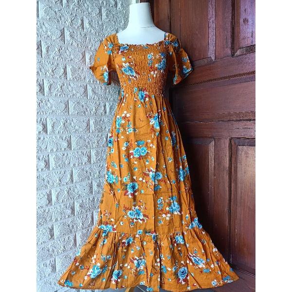 BAJU WANITA DASTER BALI KERUT DADA REMPEL RAYON