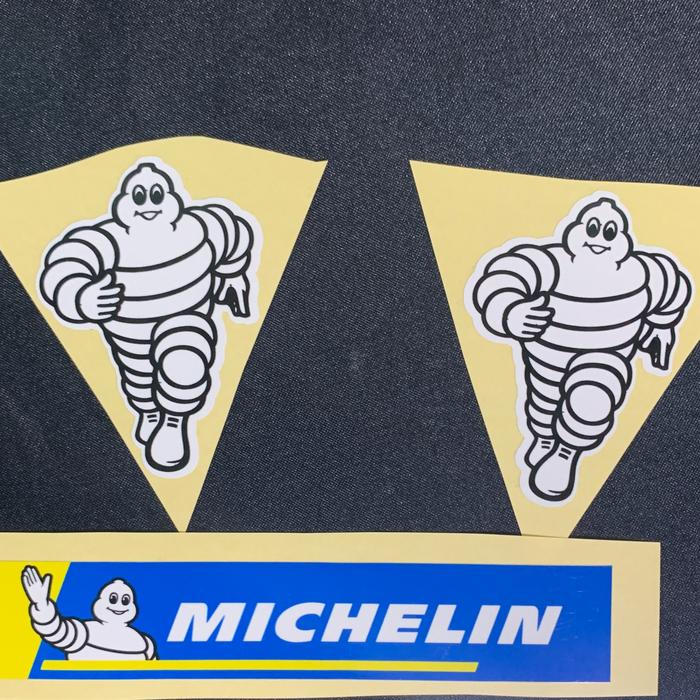 Sticker MICHELIN PACKS (michelin panjang 1 michelin man 2)