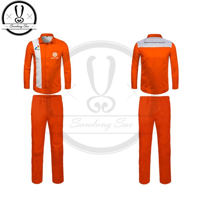 Seragam Retester / Bengkel Pemeliharaan Tabung LPG 3Kg / 12 Kg