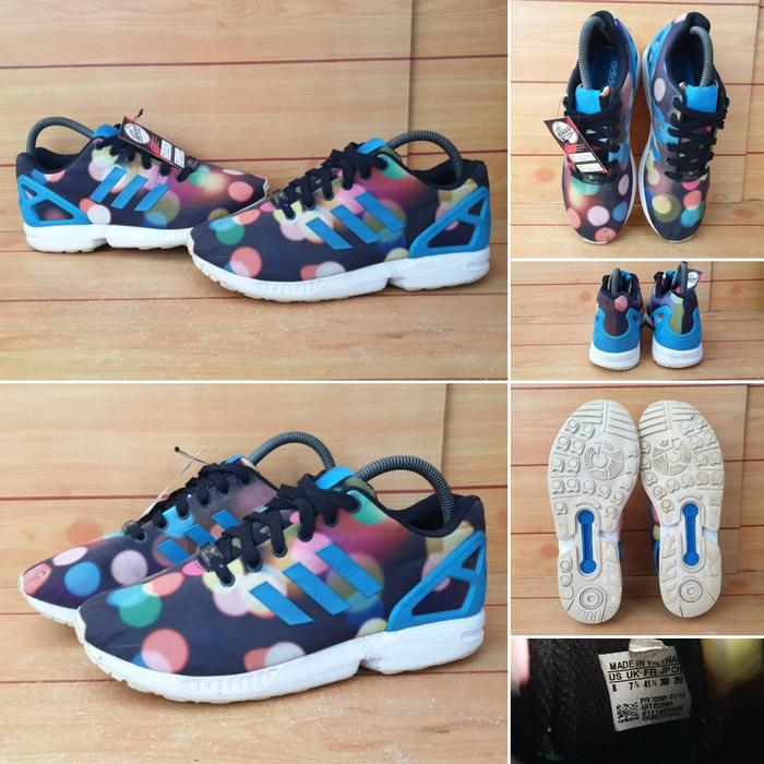 ADIDAS ZX FLUX LIGHTS SIZE 41 1/3 (26 CM) SECOND ORIGINAL