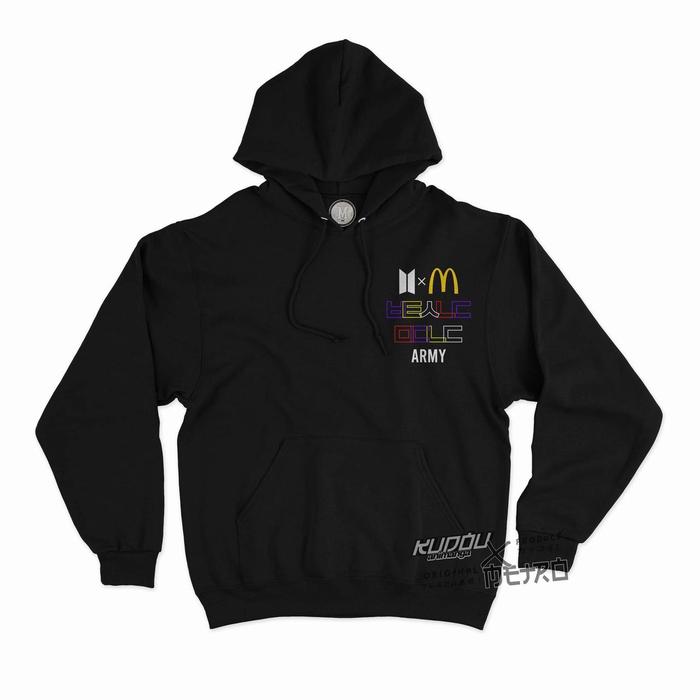 Sweater Hoodie Casual Army MCD x BTS Viral