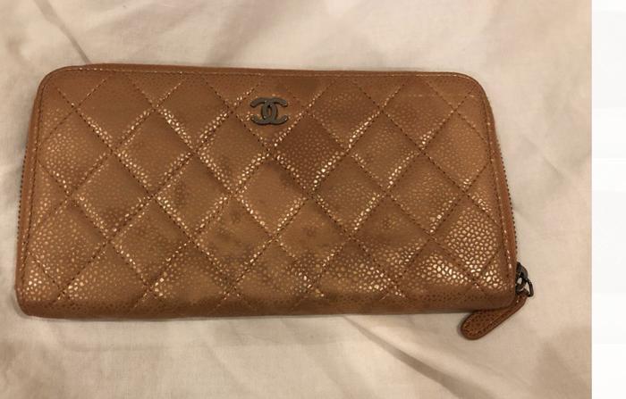 PRELOVED WALLET CHANEL SOFT LAMSBSKIN SHW AUTHENTIC ASLI+ CARD