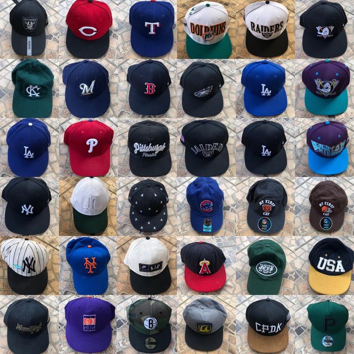 TOPI BASEBALL NEW ERA ORIGINAL NBA MLB NHL NFL NIKE STARTER (satuan)