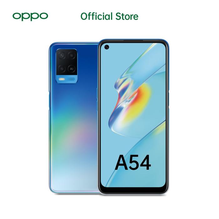OPPO A54 4 64GB 16MP Selfie Camera, IPX4 Water Resistant, 5000mAh Batt