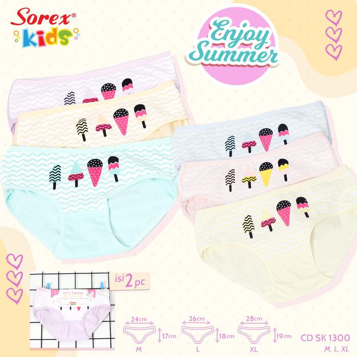 Celana Dalam CD Segitiga Anak Cewek SOREX SK 1300