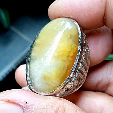 batu cincin pandan nanas sisik betok natural original