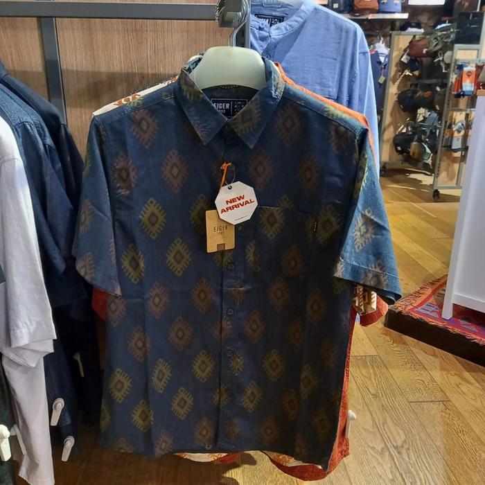 Kemeja Eiger Original Batik Maramba 2.0 - Navy