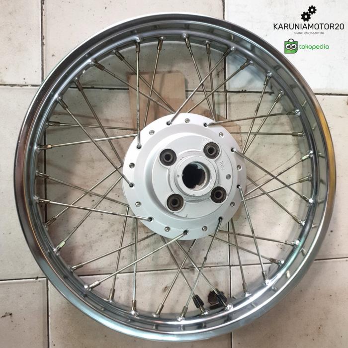 Velg Belakang Komplit Set Tiger Old 215-18 Original Copotan