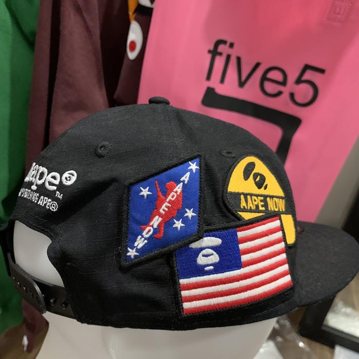 Aape emblem new era snapback