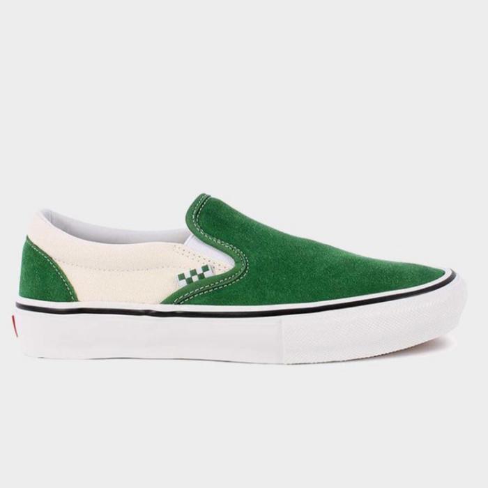 Vans Slip On Pro Skate Juniper White