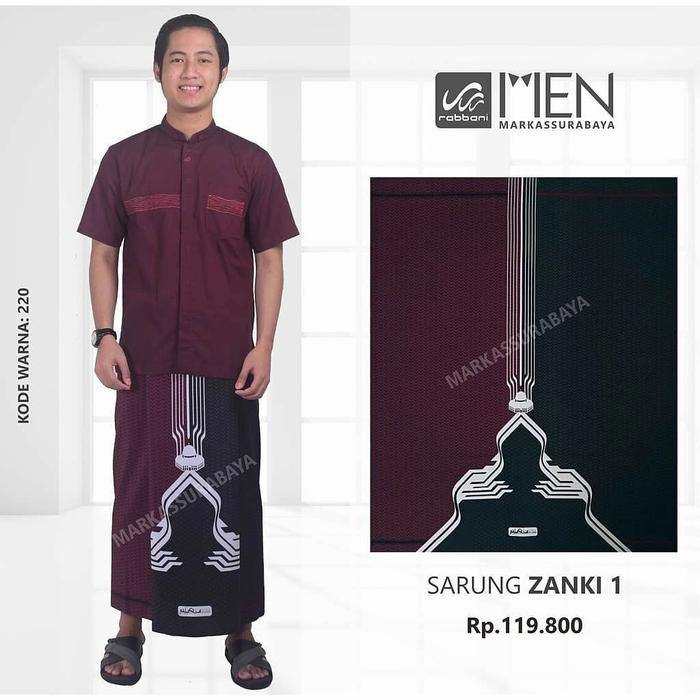 sarung zanki 1 - sarung rabbani - arung palestine - sarung pondok