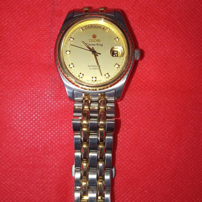 jam tangan pria Titoni cosmo king otomatis