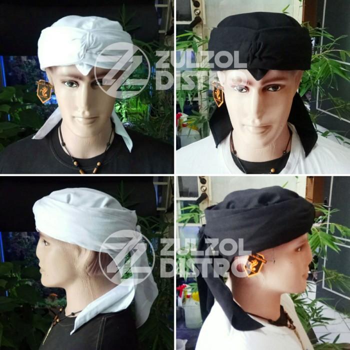Iket Jawara Sunda Hitam Putih M / Udeng Blangkon / Bendo / Totopong