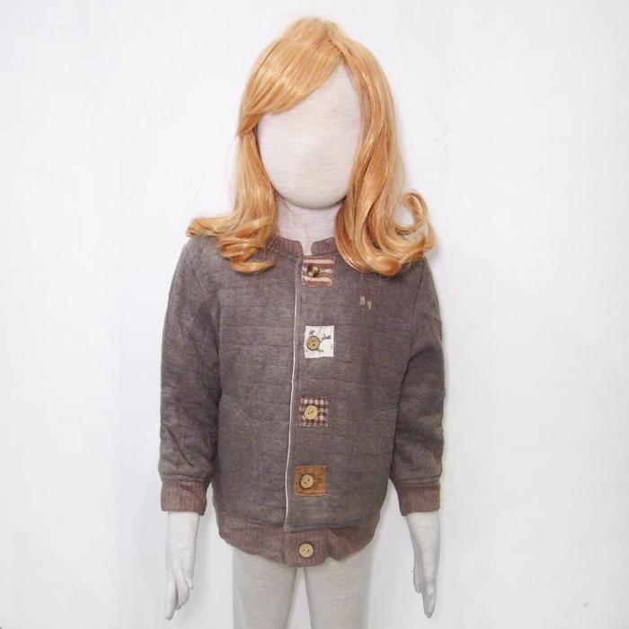 CW256 SIZE 120 BIQUETTE JAKET TEBAL ANAK FASHION ANAK PEREMPUAN