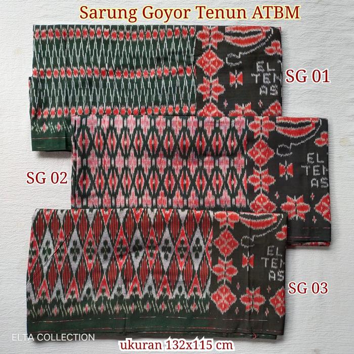 Sarung Goyor Asli tenun / Sarung Goyor Original tenun