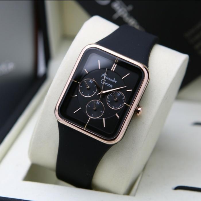 Jam Tangan Alexandre Christie AC 2744 Wanita Hitam