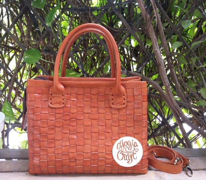Tas Kulit WB Mini Anyam Mini