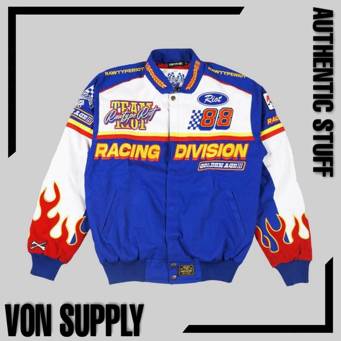 RawType Riot RTR "Golden Age 3" Vintage Racing / Nascar Jacket