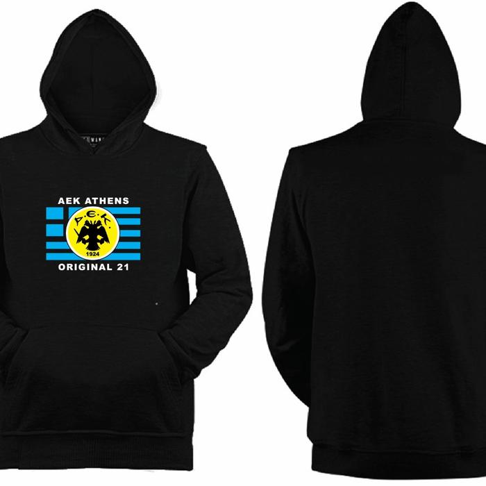 Jaket Hoodie Aek Athens Original 12