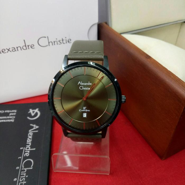 Jam Tangan Analog Pria Alexandre Christie Ac 8639 MD St Stainless