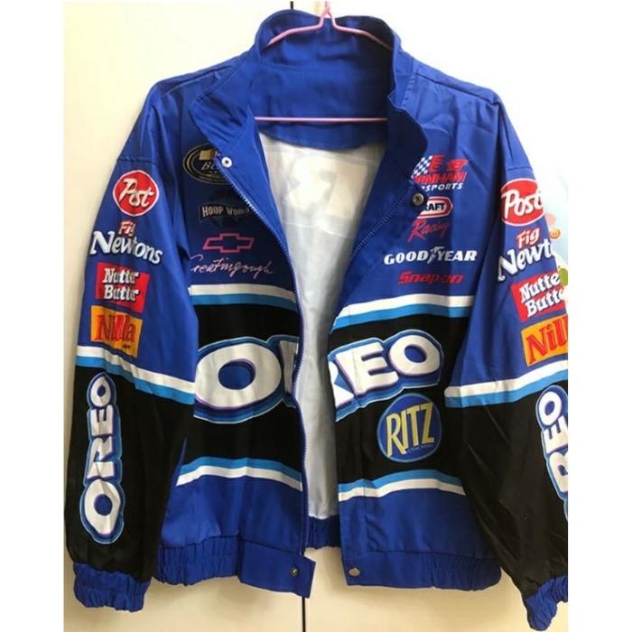 Racing Jacket Oreo Blue Nascar Vintage Limited Edition