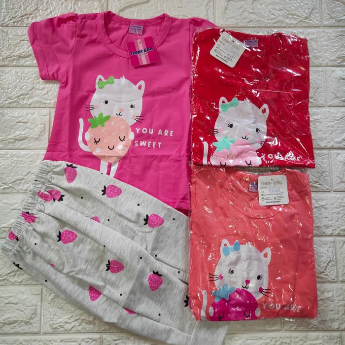 setelan anak perempuan timmy girl s m L
