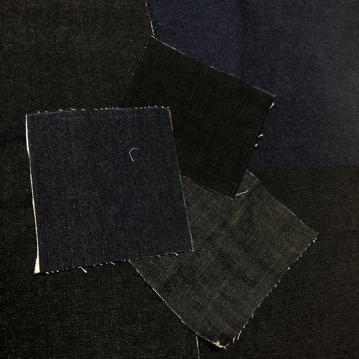 bahan sisa kain denim