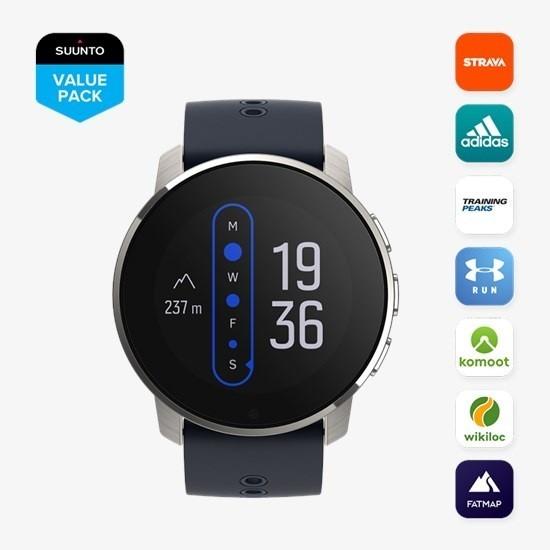 SUUNTO 9 PEAK GRANITE BLUE TITANIUM SS050520000
