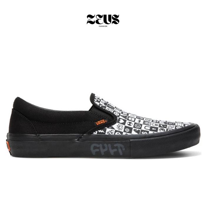 VANS SLIP ON PRO BMX x CULT CREW CHECKERBOARD ORIGINAL