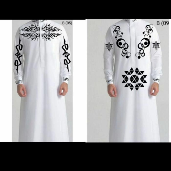 jubah bordir pris gamis bordir mewah jubah pengantin pria terlaris