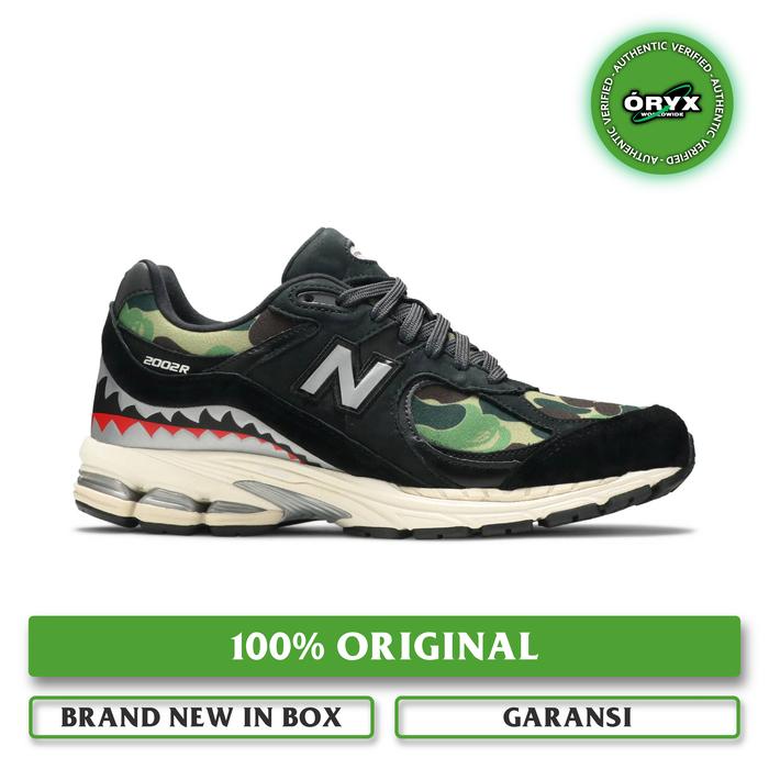 New Balance 2002R BAPE Black / Camo