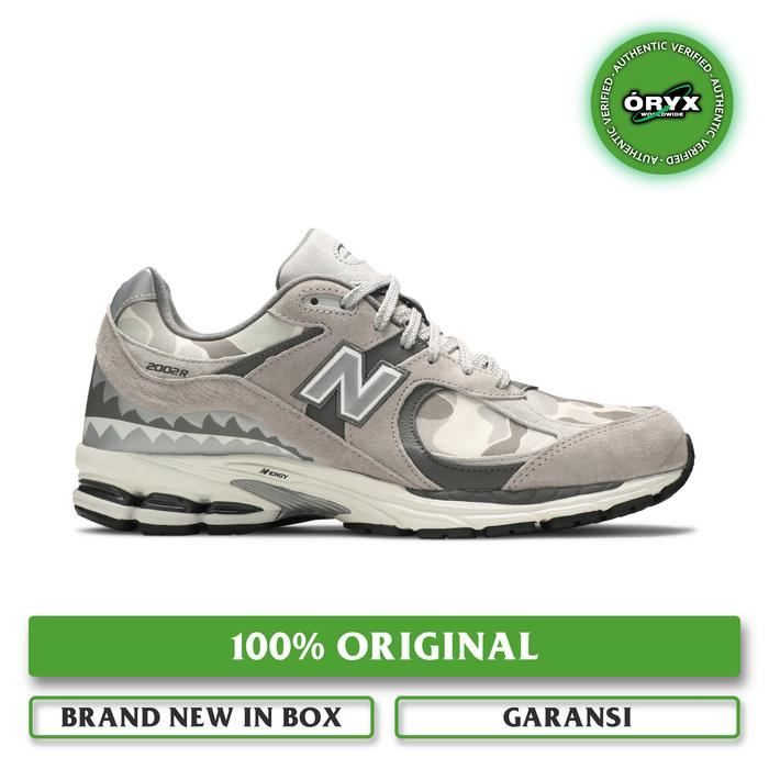 New Balance 2002R x BAPE Grey / Camo