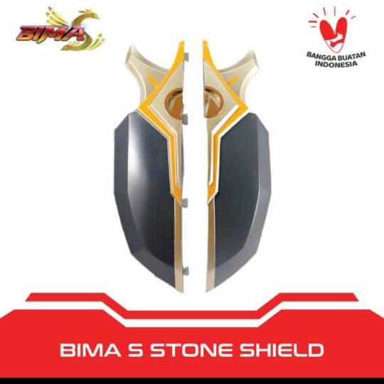 mainan anak tameng stone shield bima s / kostum bima garuda