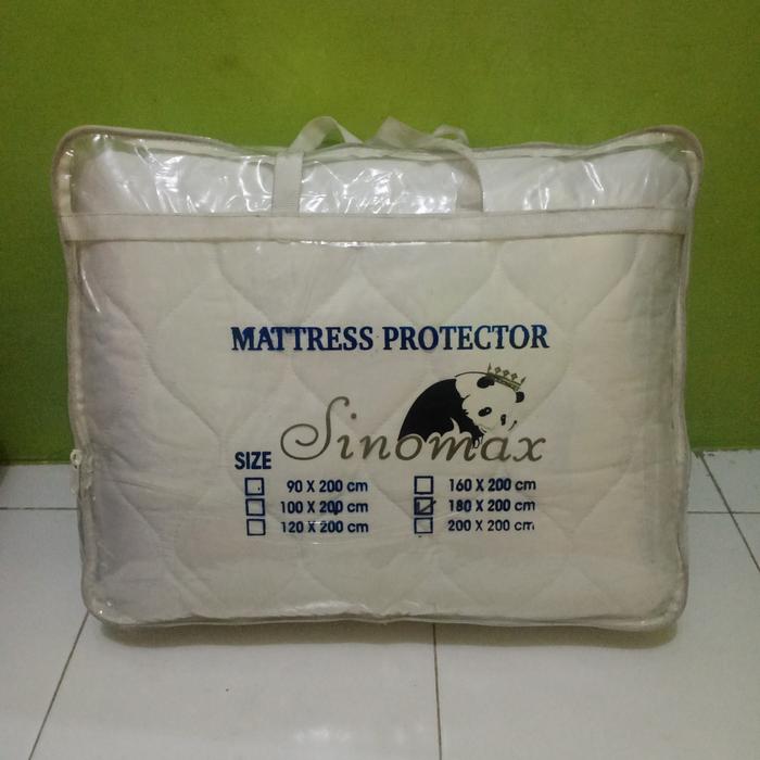 MATTRESS PROTECTOR MATRAS PELINDUNG SPRING BED ANTI AIR 6 KAKI SINOMAX