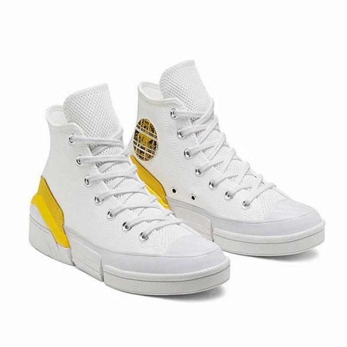 Converse Cpx 70s Hi Plaid Patch White Speed Yellow Original Resmi