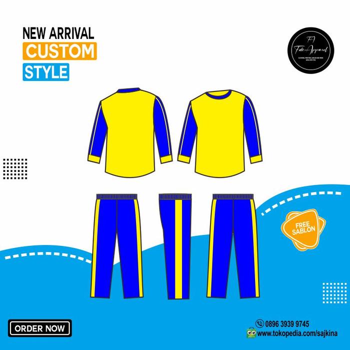 Baju Seragam Olahraga Tk