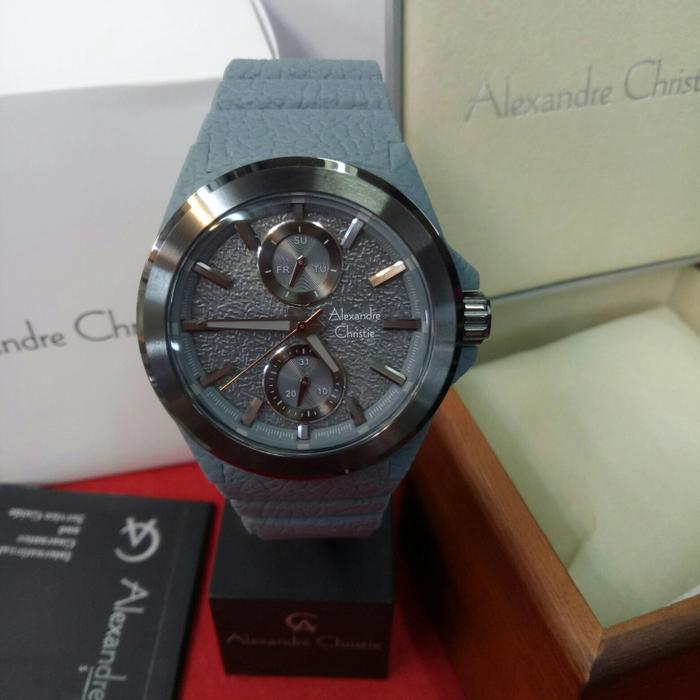 Jam Tangan Analog Pria Alexandre Christie Ac 6585 MF St Solid
