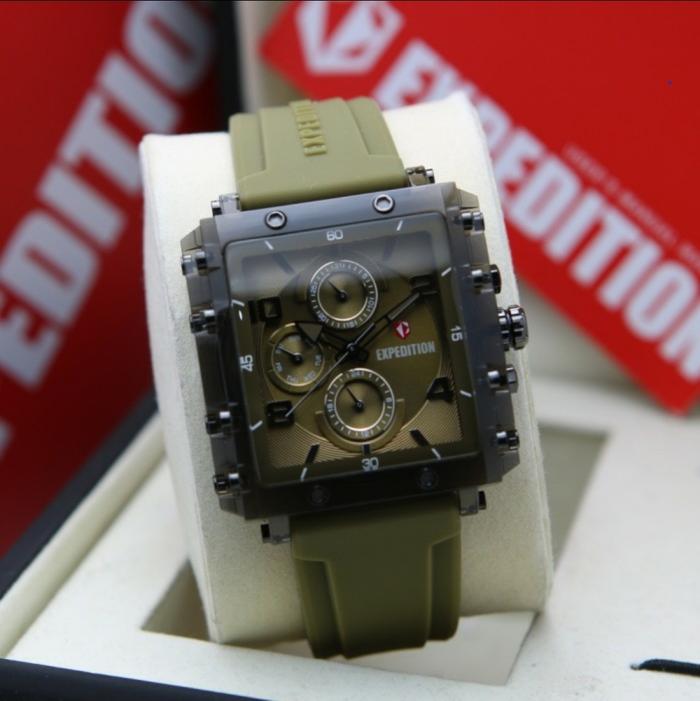 Expedition E6808 / E 6808 Hijau Hitam Wanita ORIGINAL