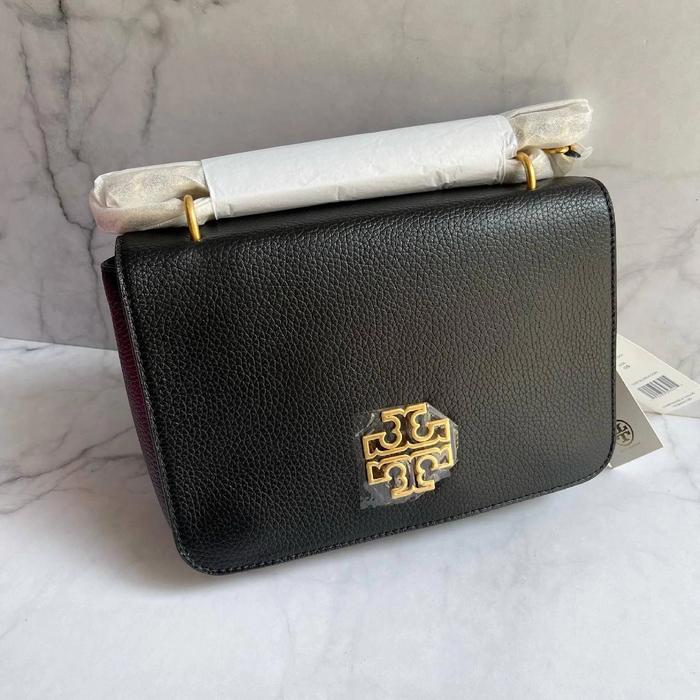 TB Britten Adjustable Shoulder Crossbody Bag Black