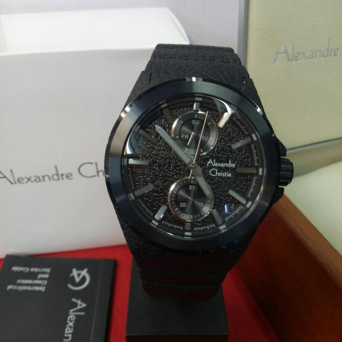 Jam Tangan Analog Pria Alexandre Christie Ac 6585 MF Stainless