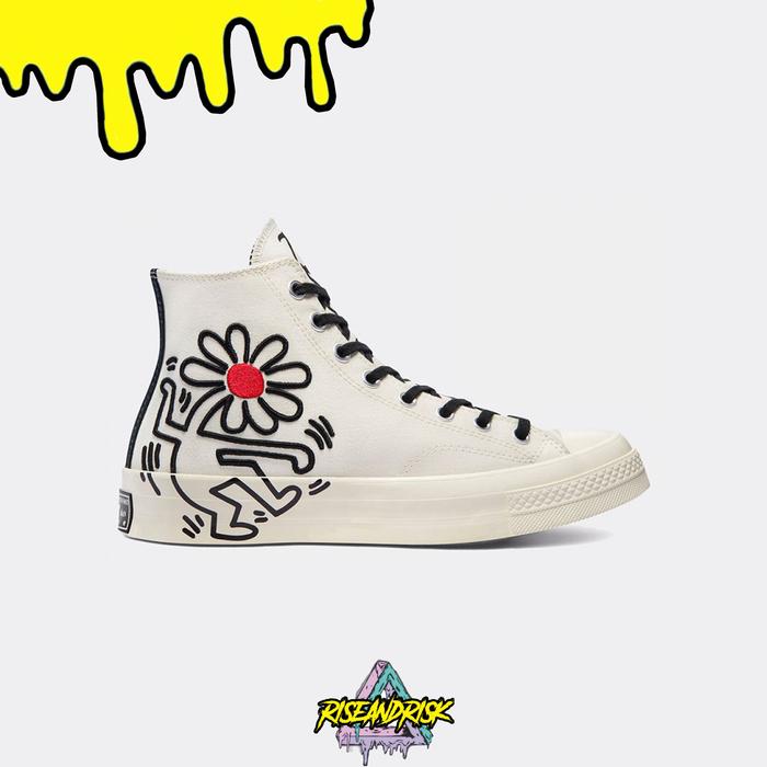 Converse 70s X Keith Haring High Black Egret
